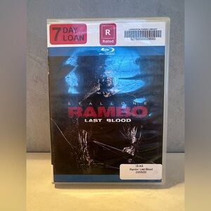 Rambo: Last Blood Blu-ray - Pre Owned